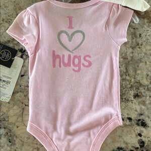 Disney Pink Piglet and White Baby Onesies